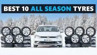 The Best 10 All Season  All Weather Tires for 202223 Tested and Rated [upl. by Ahsienat]