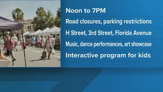 Saturday is the H Street Festival expect road closures [upl. by Mathia]