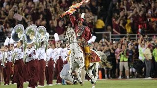 FSU Introduction Notre Dame Game [upl. by Oicapot]