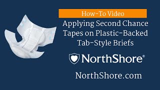 How To Apply Second Chance Tapes on PlasticBacked Adult Diapers [upl. by Aleunamme]