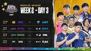 🔴LIVE  MDL PH S4  FILIPINO  Week 2 Day 3 [upl. by Aiynat26]