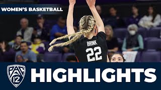 No 6 Stanford vs Washington Womens Basketball Highlights  202324 Season [upl. by Cherin]