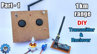 Control Two DC motors using Flysky and Arduino  How to make 4 wheel Robot RC carARDUINO  FLYSKY [upl. by Palua90]