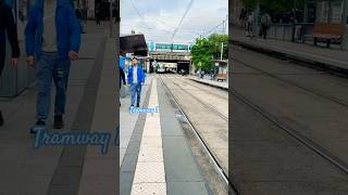 🚄Tramway amp SNCF RER H 🇨🇵Gare SaintDenis youtube train shortvideos viralvideo metro paris [upl. by Nanete]