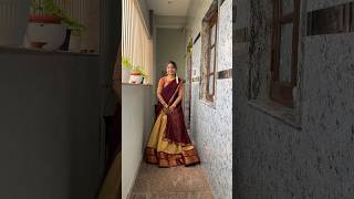 Minivlog341 🪔Diwali celebration in new home❤️Half saree for this festival🤩 diwali diml food [upl. by Omsoc660]