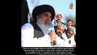 We Cant Forget The Blood Of Hafiz Adeel  Allama Khadim Hussain Rivzi  Faizabad  today tlp [upl. by Tomkins]