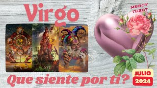 💞Virgo ♍️ QUE SIENTE POR MI A DÍA DE HOY ❤️ Sentimiento e Intenciones ✨ virgo tarot hoy [upl. by Modla]