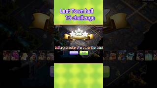 Easily 3 Star Last Town Hall 16 Challenge in Clash of Clans  coc new event attack shorts coc [upl. by Eneleuqcaj750]