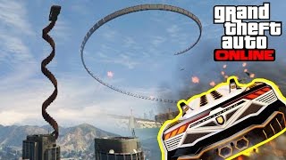 GTA online  ДВЕ СУПЕР РАМПЫ  Epic Fail 1 [upl. by Netsirk]