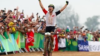 Rio Olympics 2016 Nino Schurter wins men’s mountain bike cross country gold [upl. by Daney]