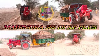 Mahindra585 Di xp plus full loading Trolly mahindra585dixpplus kasniyafarmers video share [upl. by Eelano]