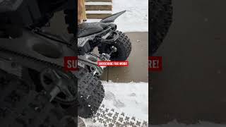 YFZ450R WITH THE BIG 3 EXHAUST SOUNDS SO GOOD REVVING ROSSIER R5 AND VORTEX ECU [upl. by Chandra]