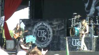 Whitesnake live  Download Festival 2009  Guitar Solos [upl. by Amhser]