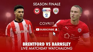 Brentford V Barnsley LIVE THE GREAT ESCAPE [upl. by Naols444]