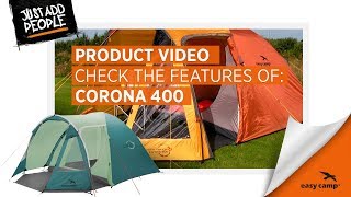 Easy Camp Corona 400 Tent 2019  Just Add People [upl. by Porcia]