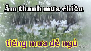 tiếngmưarơi Tiếng mưa rơi trên mái tôn lộp độp dễ ngủ  Relaxing rain sounds for sleeping [upl. by Thebazile]