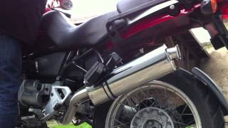 BMW R1100GS GPR Auspuff [upl. by Nide648]