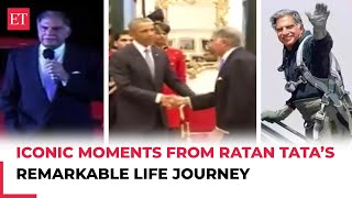 From Tata Nano to Padma Vibhushan A glimpse into Ratan Tatas iconic life legacy and achievements [upl. by Nottarts]