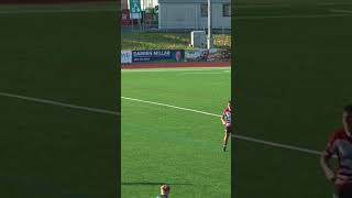 Danny Craven winning dropgoal vs North Wales rugby rugbyleague sport [upl. by Anasus]