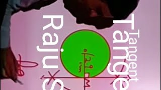 Construction of a tangent  Class 10 Geometry Maths 2  Practice set 42 Q1 [upl. by Judson]