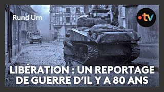 Un reportage photo sur la Libération dun village en 1944 [upl. by Settle]