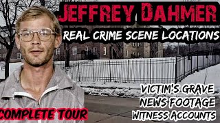 Inside the Terrifying World of Jeffrey Dahmer Real Crime Scene Locations Then amp Now  Victim Grave [upl. by Aklam]