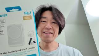 Anker MagGo 3in1 Wireless Charging Station Unboxing and Setup 앤커 맥고 무선 충전 스테이션 언박싱 [upl. by Tonry66]