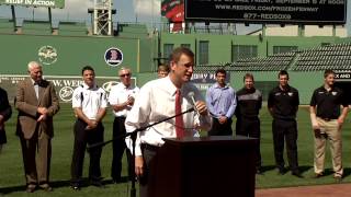 Frozen Fenway Press Conference [upl. by Eboh]