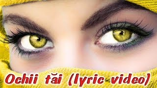 SANDU CIORBA  OCHII TAI LYRIC VIDEO [upl. by Alexia958]