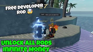 UPD Fisch Script Unlock All Rods • Infinite Money Hack  Free No Key [upl. by Atilrak]