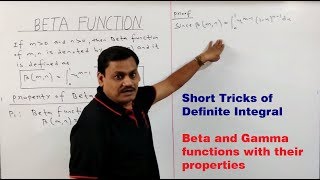 Lecture1 Beta and Gamma Function and their Properties in Hindi [upl. by Ysak]