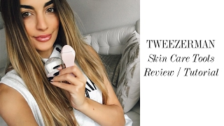 Tweezerman New Skin Care Tools Review  Tutorial  Love Olia [upl. by Mayfield297]