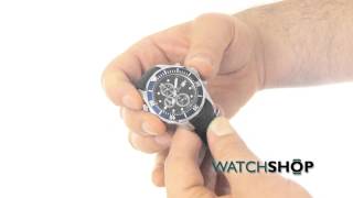 Rotary Mens Aquaspeed Chronograph Watch AGS00070C05 [upl. by Yesac]