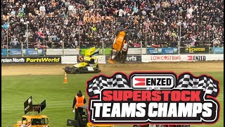 2024 Superstock Teams Champs Hits amp Crashes [upl. by Fahland]