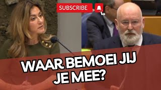 Yesilgöz geïrriteerd door ZEURENDE Timmermans Waar bemoeit Timmermans zich mee Bosma kapt hem af [upl. by Corydon]