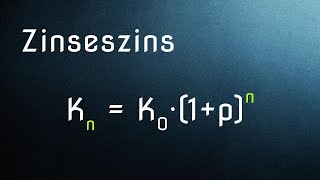 Zinseszins und Zinseszinsformel  Einfache Einführung [upl. by Dominica]