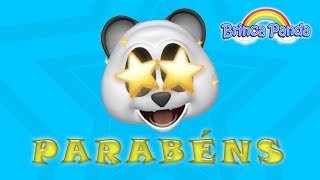 Musica Parabéns Panda Menino 🌈Brincapanda [upl. by Anyad993]