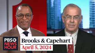 Brooks and Capehart on the acceptance of violence in US politics [upl. by Ailekat522]