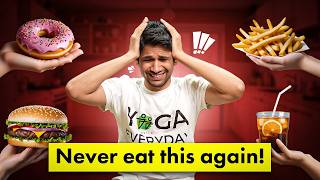 JUNK FOOD vs ENERGY LEVELS  3 foods for HIGH ENERGY  Saurabh Bothra [upl. by Moyna]