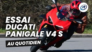 Essai Ducati Panigale V4 S 2021 [upl. by Ledif732]