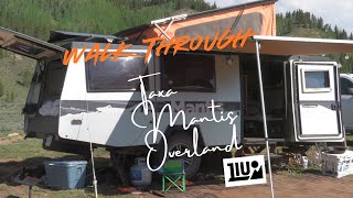 Taxa Mantis Walkthrough 2022 Taxa Mantis Overland w Starlink Vevor Fridge and more [upl. by Nahgen899]