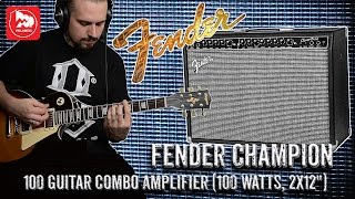 Гитарный комбо FENDER CHAMPION 100 [upl. by Marih910]