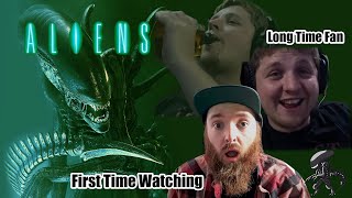 ALIENS MOVIE REACTION 1986 FIRST TIME WATCHING [upl. by Aihsyt]