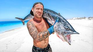 Catching Giant Fish To Feed My New Family In Remote Australia [upl. by Ashok]