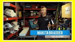 Tool Review  Makita Brad Nailer18V LXT LithiumIon Cordless 2quot Brad Nailer [upl. by Etnaid]