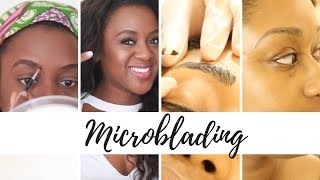 Vlog Brow Microblading in NYC EverTrue Salon [upl. by Ilysa356]