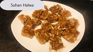 Sohan Halwa Recipe  Habshi Halwa \ Homemade Sohan Halwa \ kitchen with Fozia [upl. by Aihsemat]