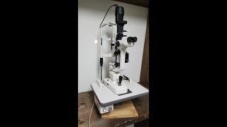 Topcon SL7E Slit Lamp with Haag Streit Bern Tonometer [upl. by Elery]