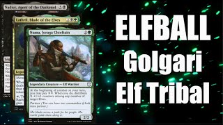 Lets Build a Tribal Deck MultiCommander Golgari Elves Commander Deck [upl. by Bramwell]