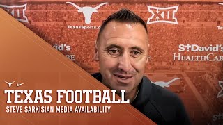 Steve Sarkisian Media Availability Sept 14 2023 [upl. by Nennahs93]